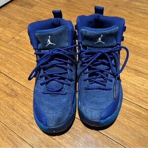 Jordan Navy Blue High-Top Sneakers